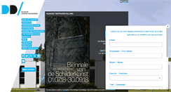Desktop Screenshot of museumdd.be